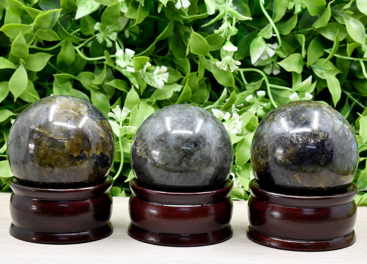 1Pc Labradorite Sphere Crystal Ball Healing Sphere  DestGlow