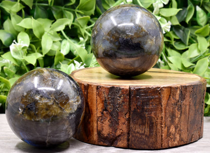1Pc Labradorite Sphere Crystal Ball Healing Sphere  DestGlow