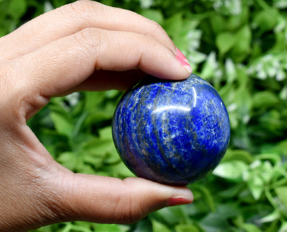 1Pc Lapis Lazuli Sphere Crystal Ball Healing Sphere.