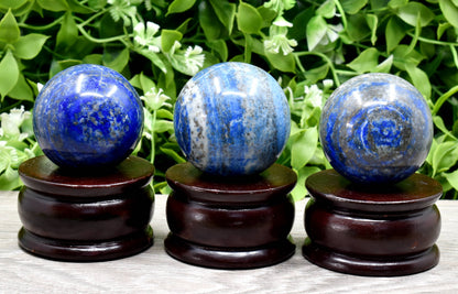 1Pc Lapis Lazuli Sphere Crystal Ball Healing Sphere.