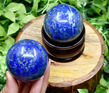 1Pc Lapis Lazuli Sphere Crystal Ball Healing Sphere.