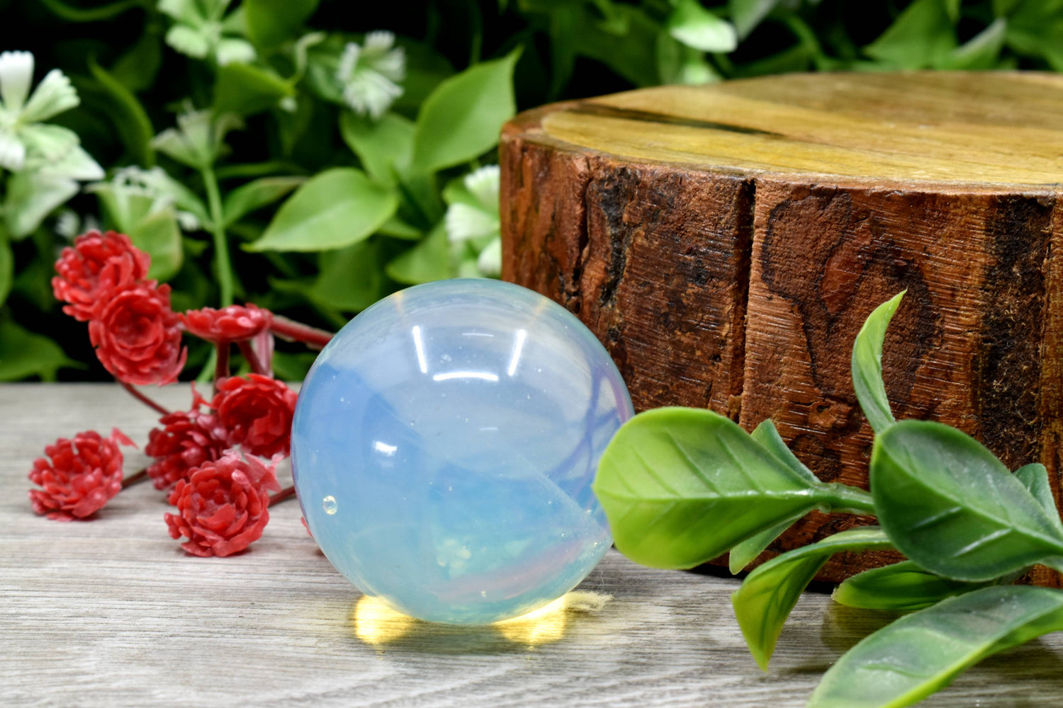 1Pc Opal Sphere Crystal Ball Healing Sphere  DestGlow
