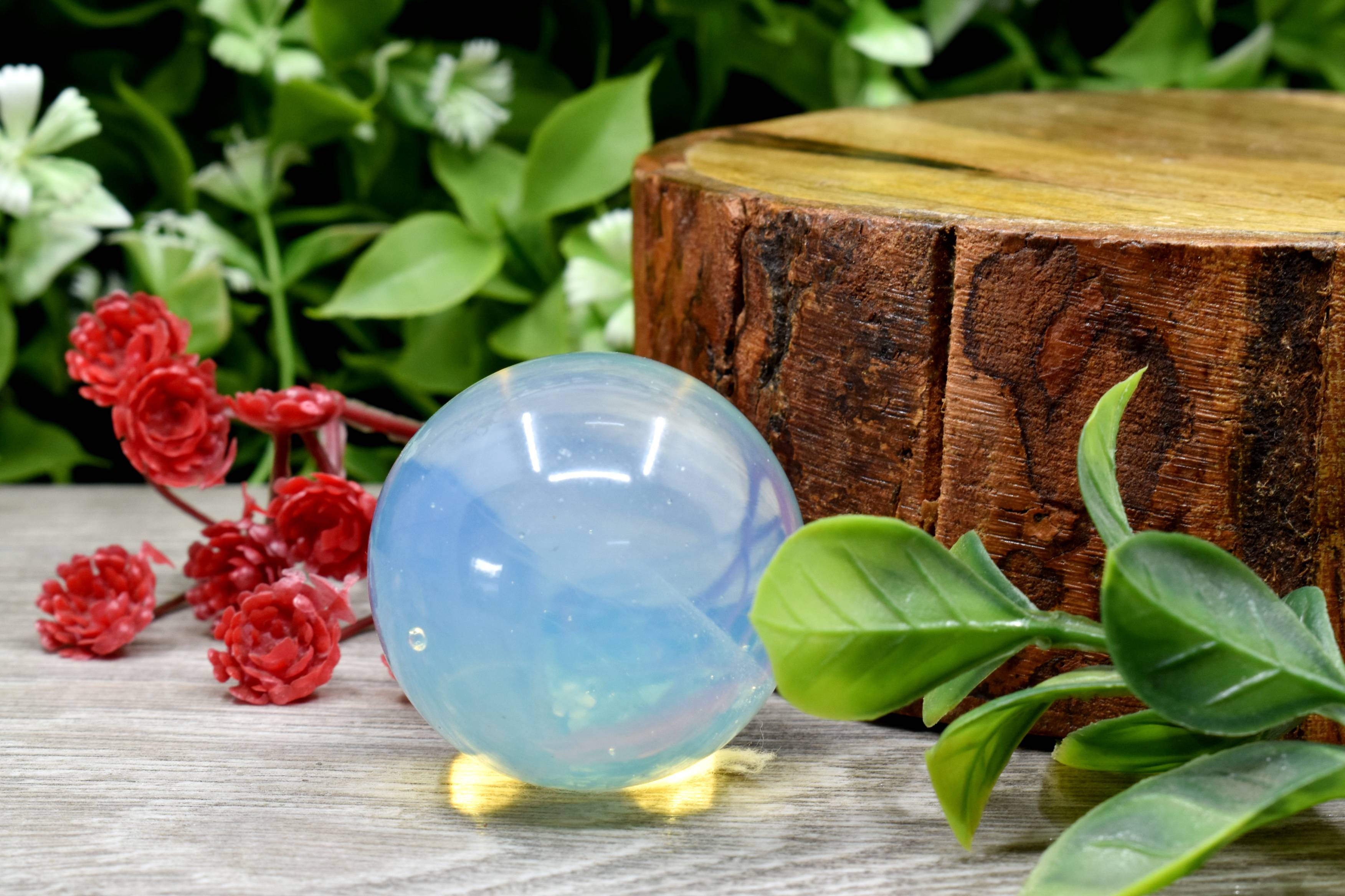 1Pc Opal Sphere Crystal Ball Healing Sphere  DestGlow