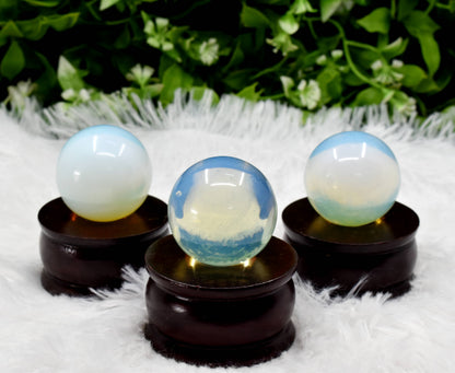 1Pc Opal Sphere Crystal Ball Healing Sphere  DestGlow