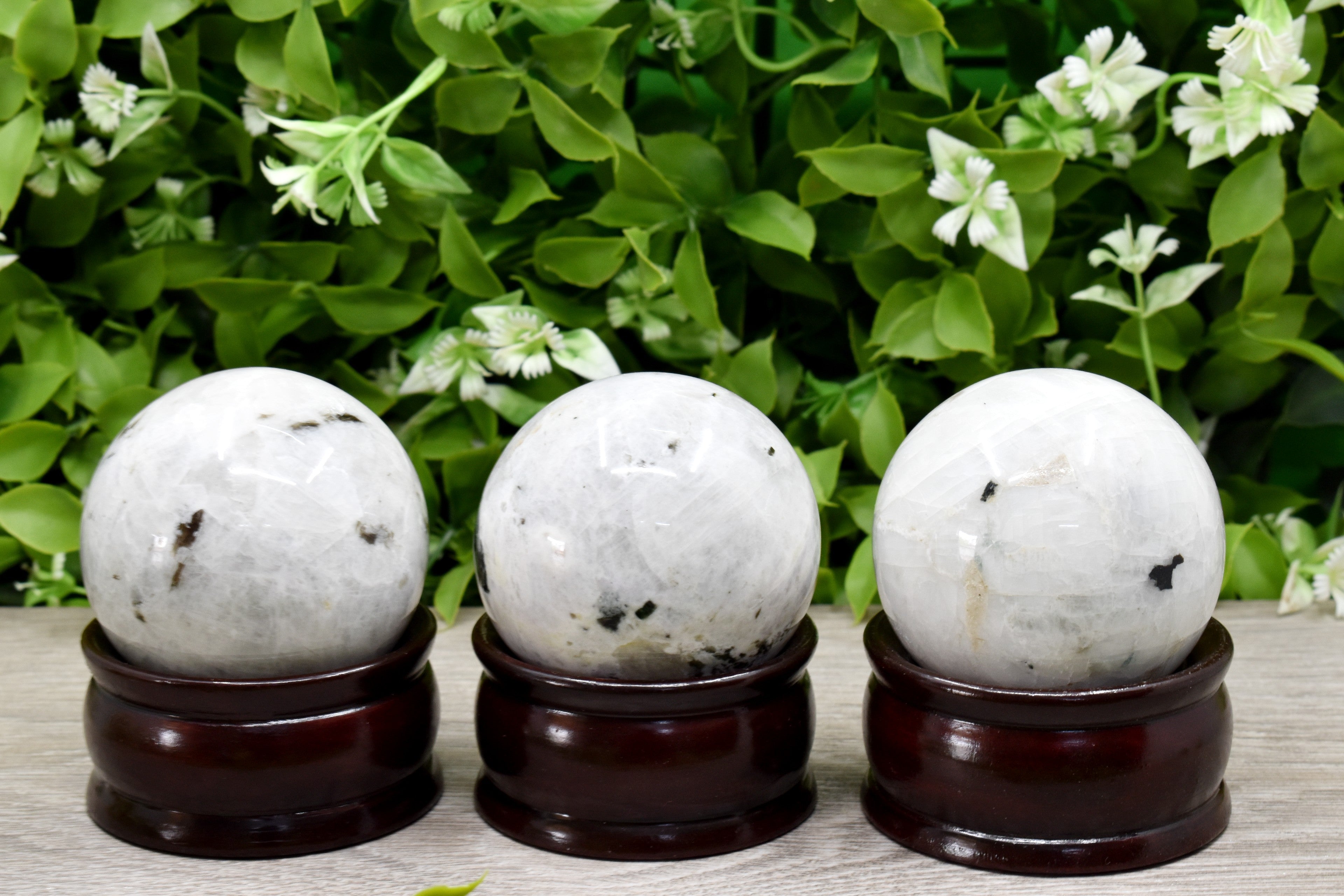 1Pc Rainbow Moonstone Sphere Crystal Ball Healing Sphere  DestGlow