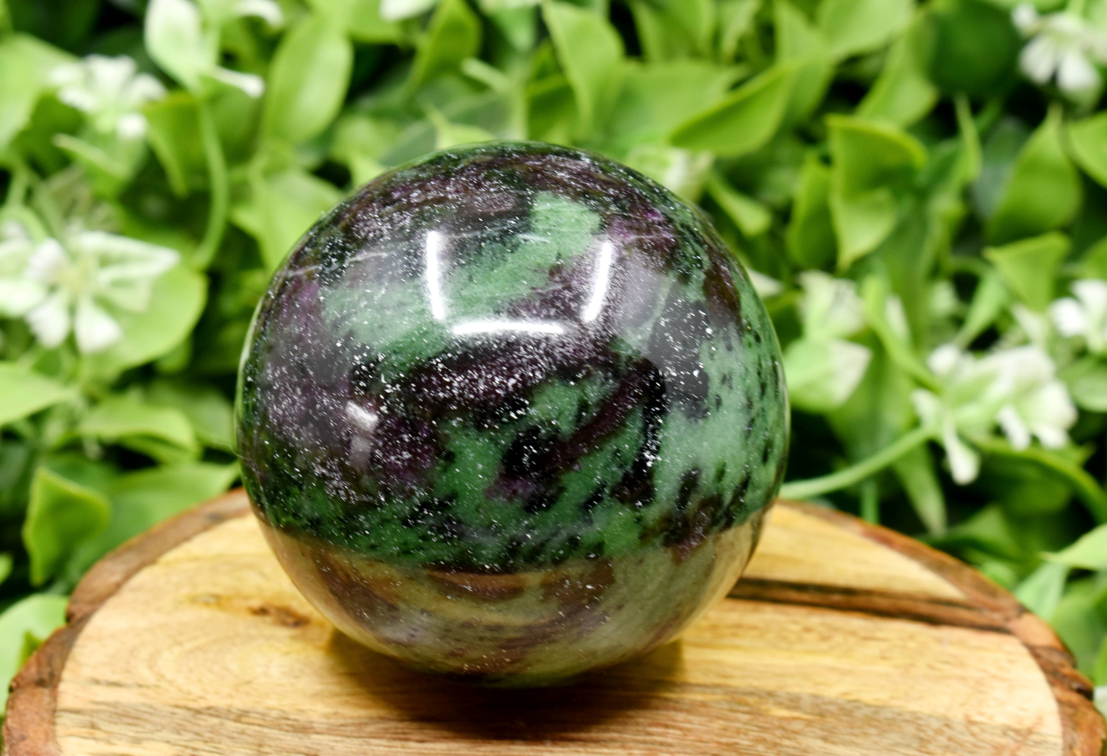 1Pc Ruby Zosite Sphere Crystal Ball Healing Sphere  DestGlow