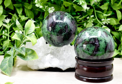 1Pc Ruby Zosite Sphere Crystal Ball Healing Sphere  DestGlow
