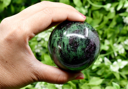 1Pc Ruby Zosite Sphere Crystal Ball Healing Sphere  DestGlow