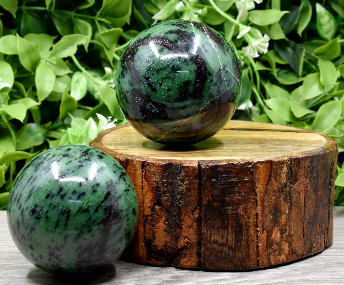 1Pc Ruby Zosite Sphere Crystal Ball Healing Sphere  DestGlow