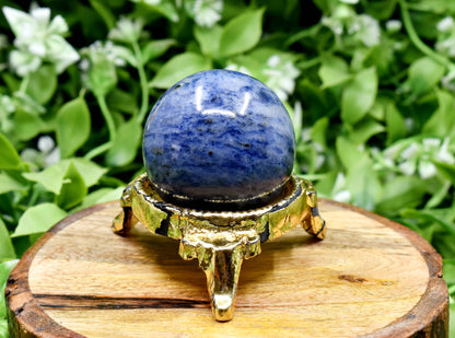 1Pc Sodalite Sphere Crystal Ball Healing Sphere  DestGlow