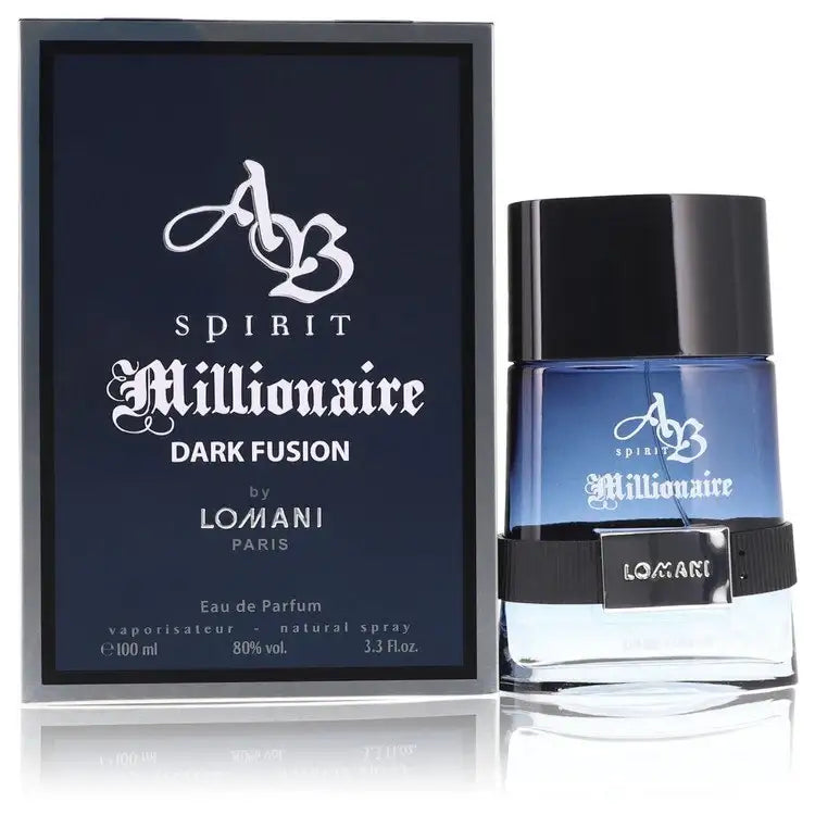 Spirit Millionaire Dark Fusion By Lomani Cologne for Men by Gamer Scents