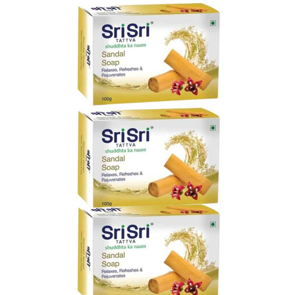 Sri Sri Tattva Sandal Soap - 100gm