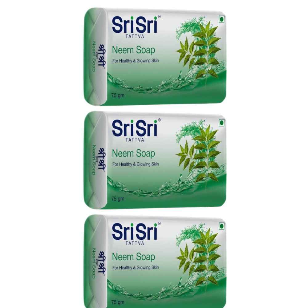 Sri Sri Tattva Neem Soap - 75 Gm