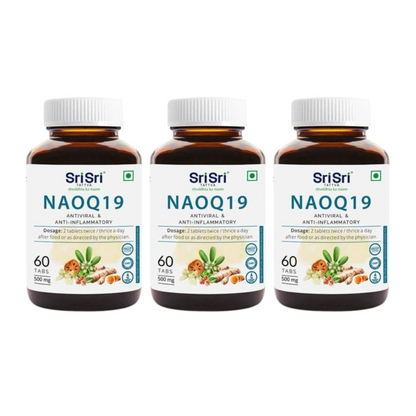 Sri Sri Tattva NAOQ19 Antiviral &amp; Anti Inflammatory Tablets