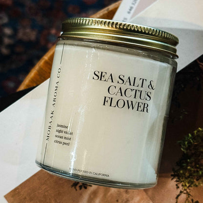 Sea Salt &amp; Cactus Flower Candles
