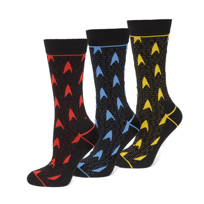 Star Trek 3 Pair Sock Gift Set 