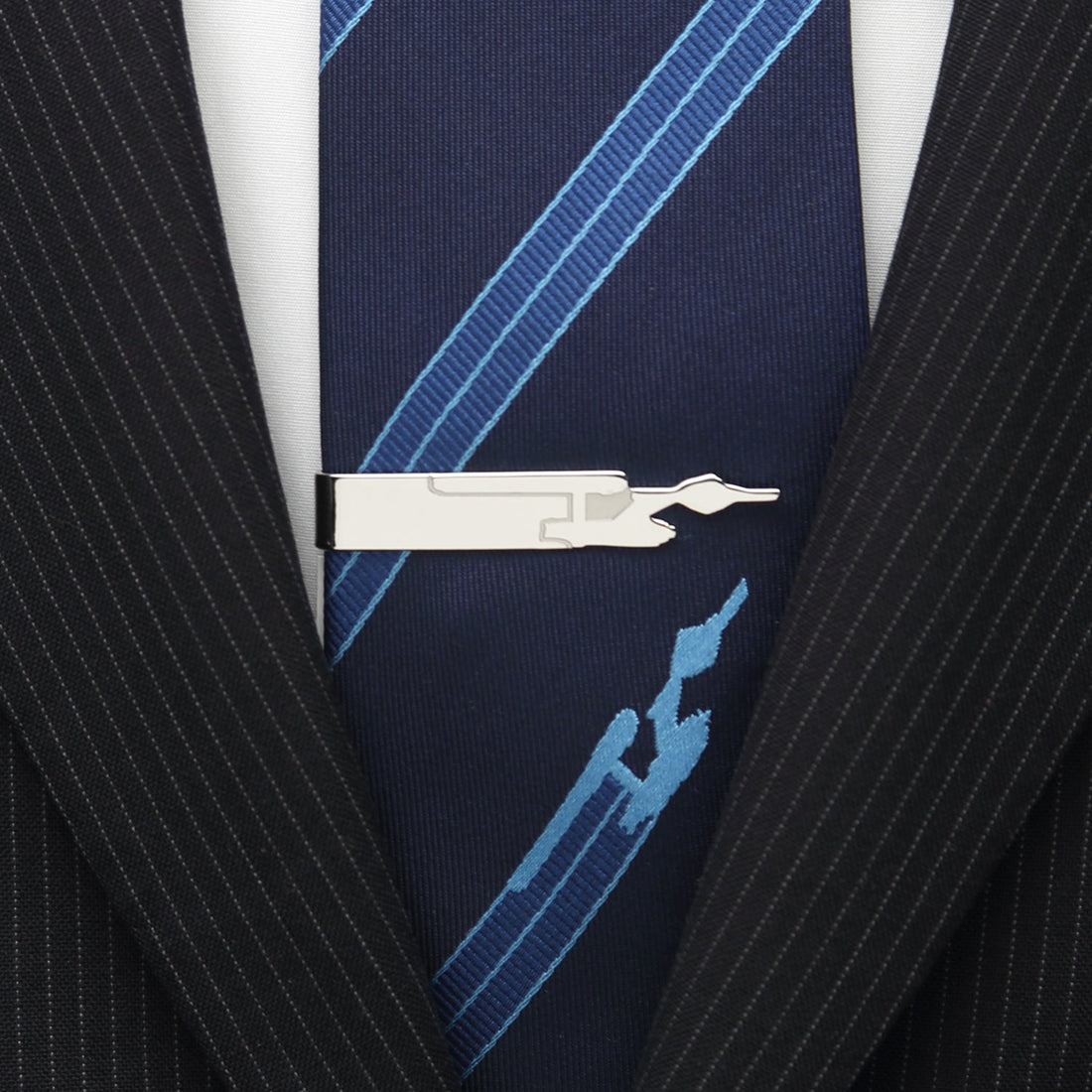 Star Trek Enterprise Silhouette Tie Bar by Cufflinks.com