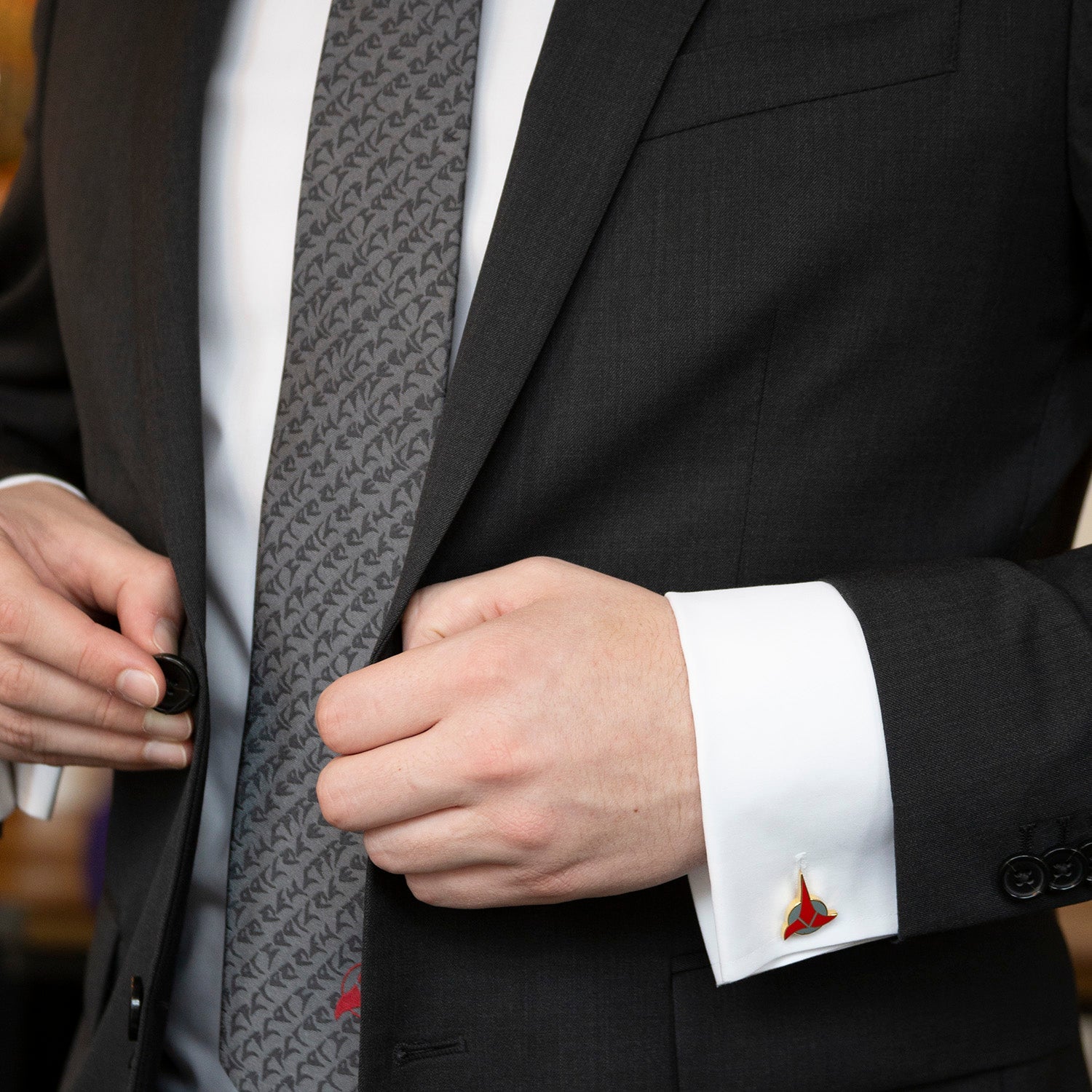 Star Trek Klingon Cufflinks by Cufflinks.com