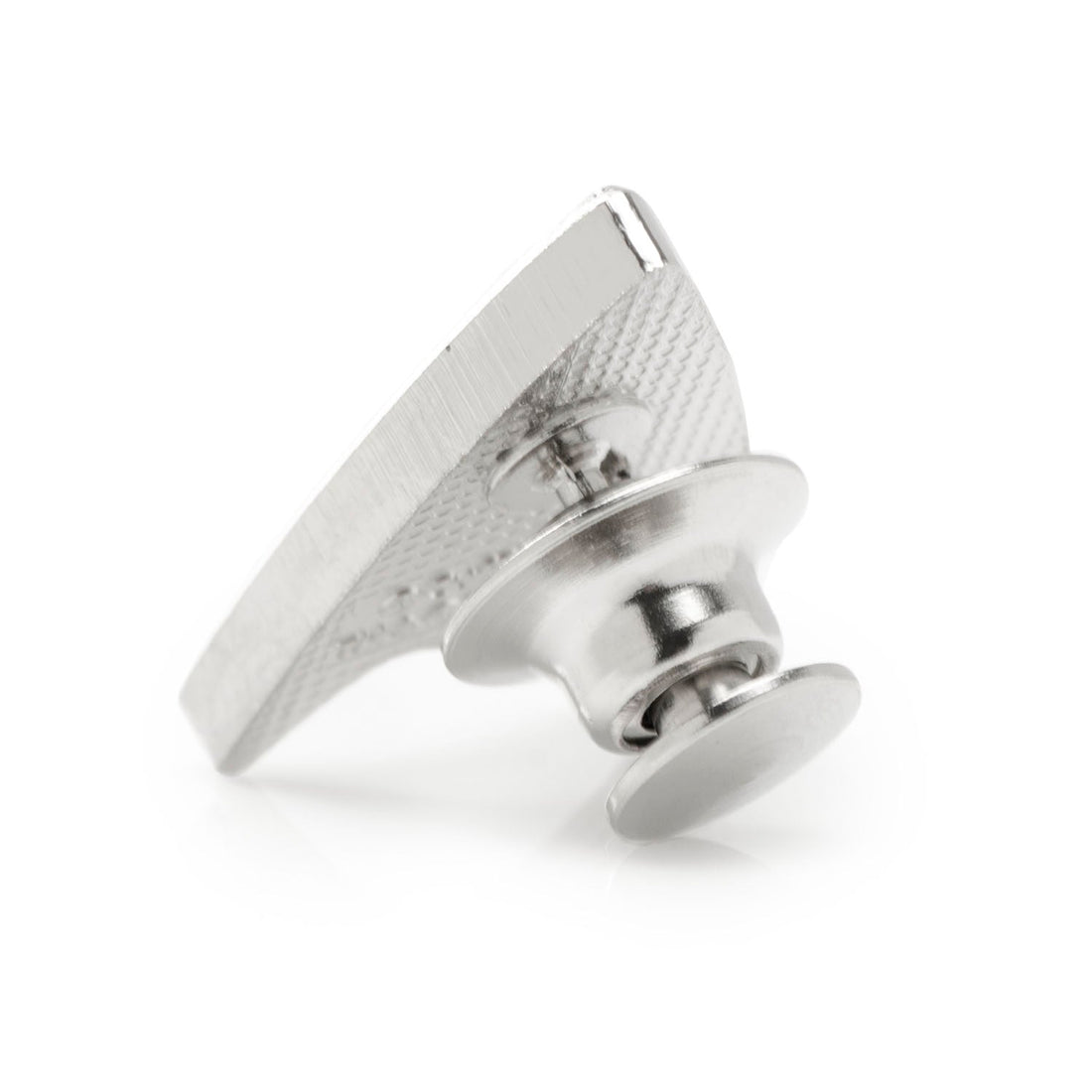 Star Trek Silver Delta Shield Lapel Pin by Cufflinks.com