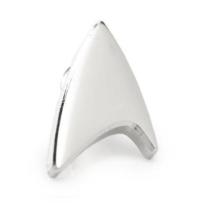 Star Trek Silver Delta Shield Lapel Pin by Cufflinks.com
