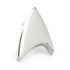 Star Trek Silver Delta Shield Lapel Pin by Cufflinks.com