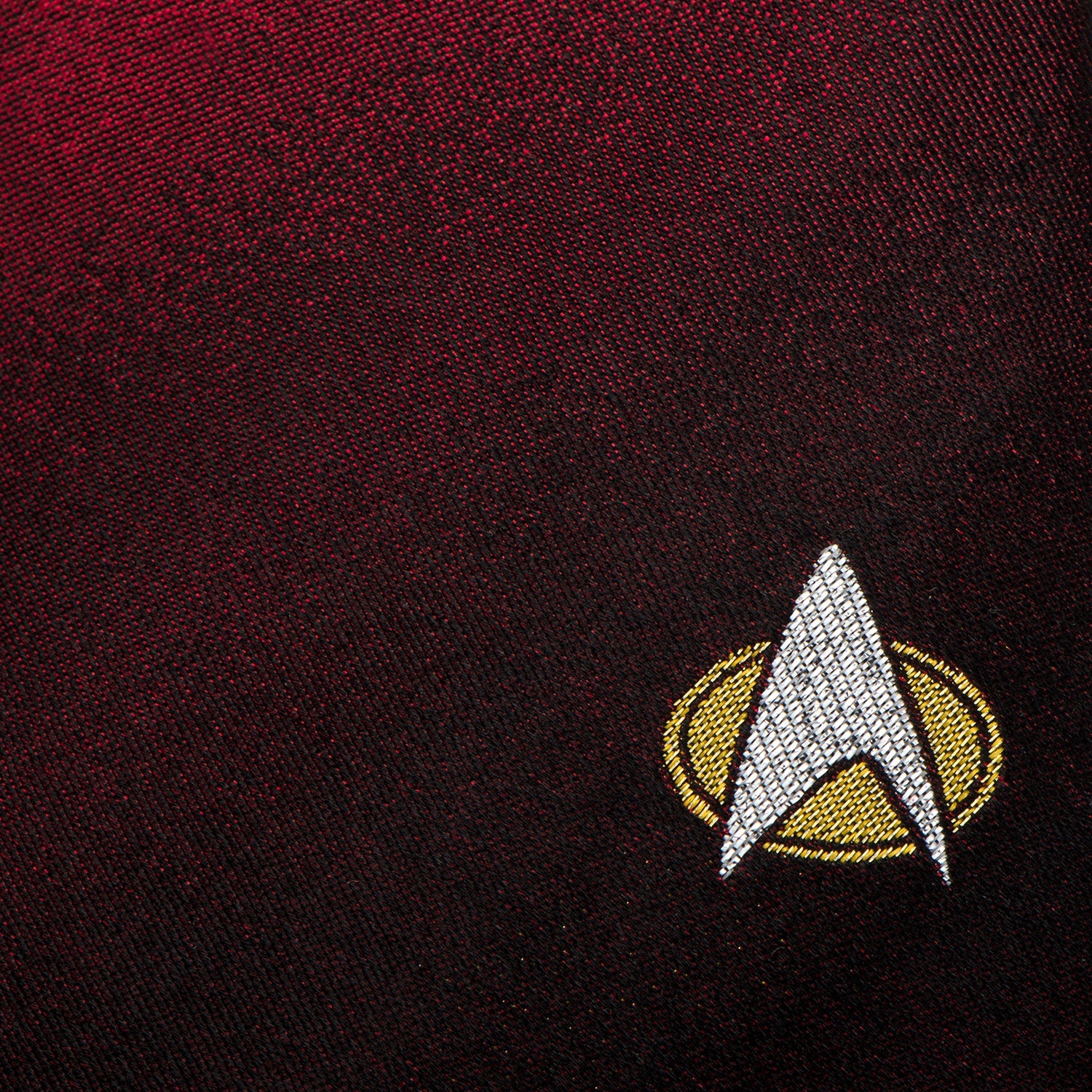 Star Trek TNG Shield Red Ombre Men&