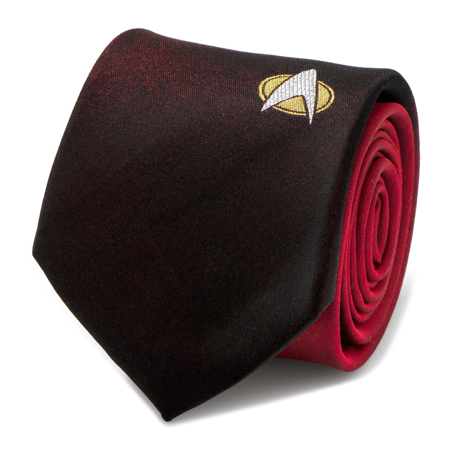 Star Trek TNG Shield Red Ombre Men&