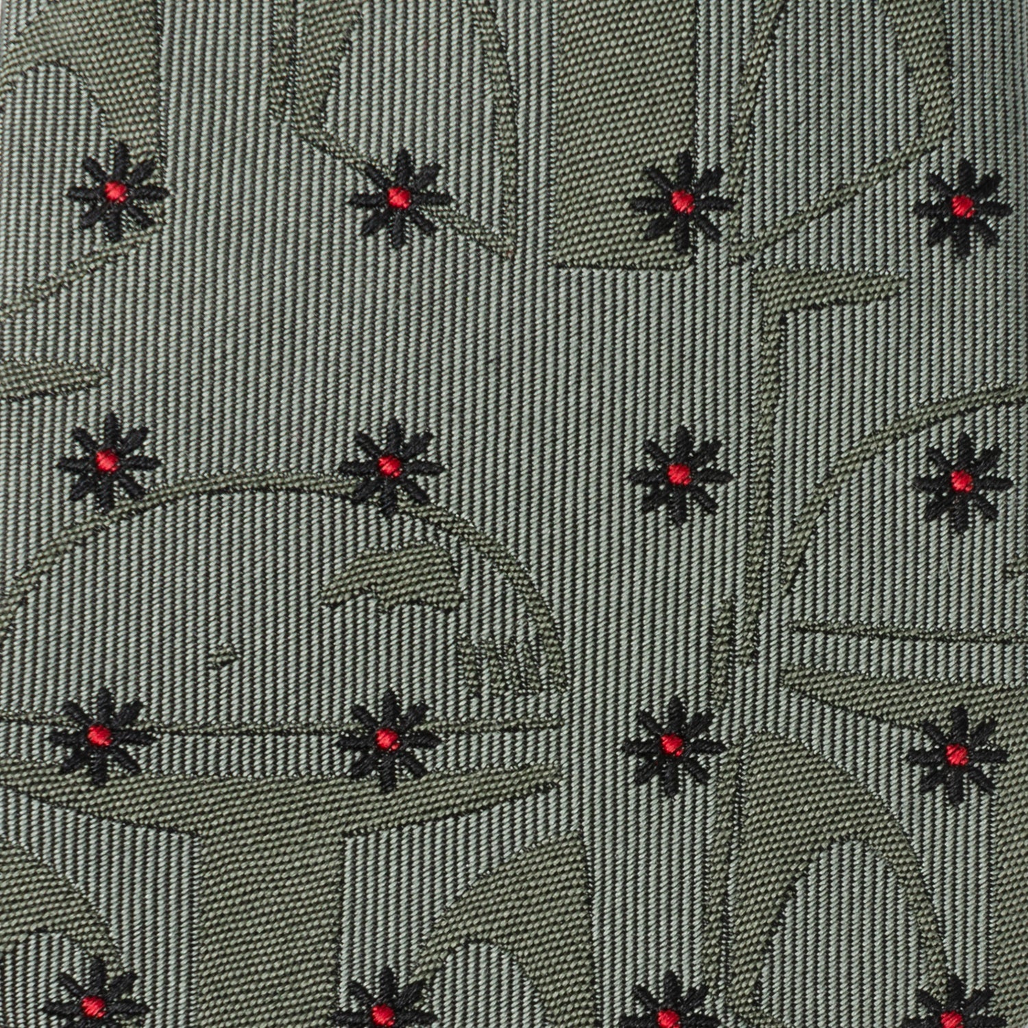 Star Wars Boba Fett Green Floral Motif Tie by Cufflinks.com