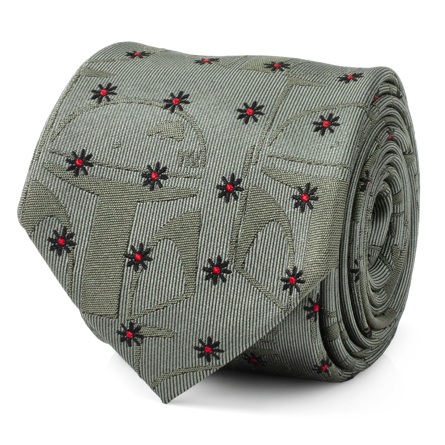 Star Wars Boba Fett Green Floral Motif Tie by Cufflinks.com