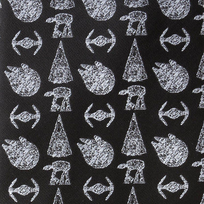 Star Wars Ships Black Tie by Cufflinks.com