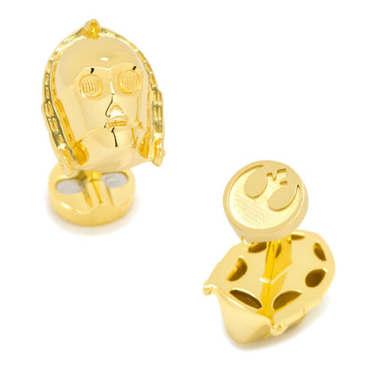 Star Wars C-3PO 3D Cufflinks by Cufflinks.com