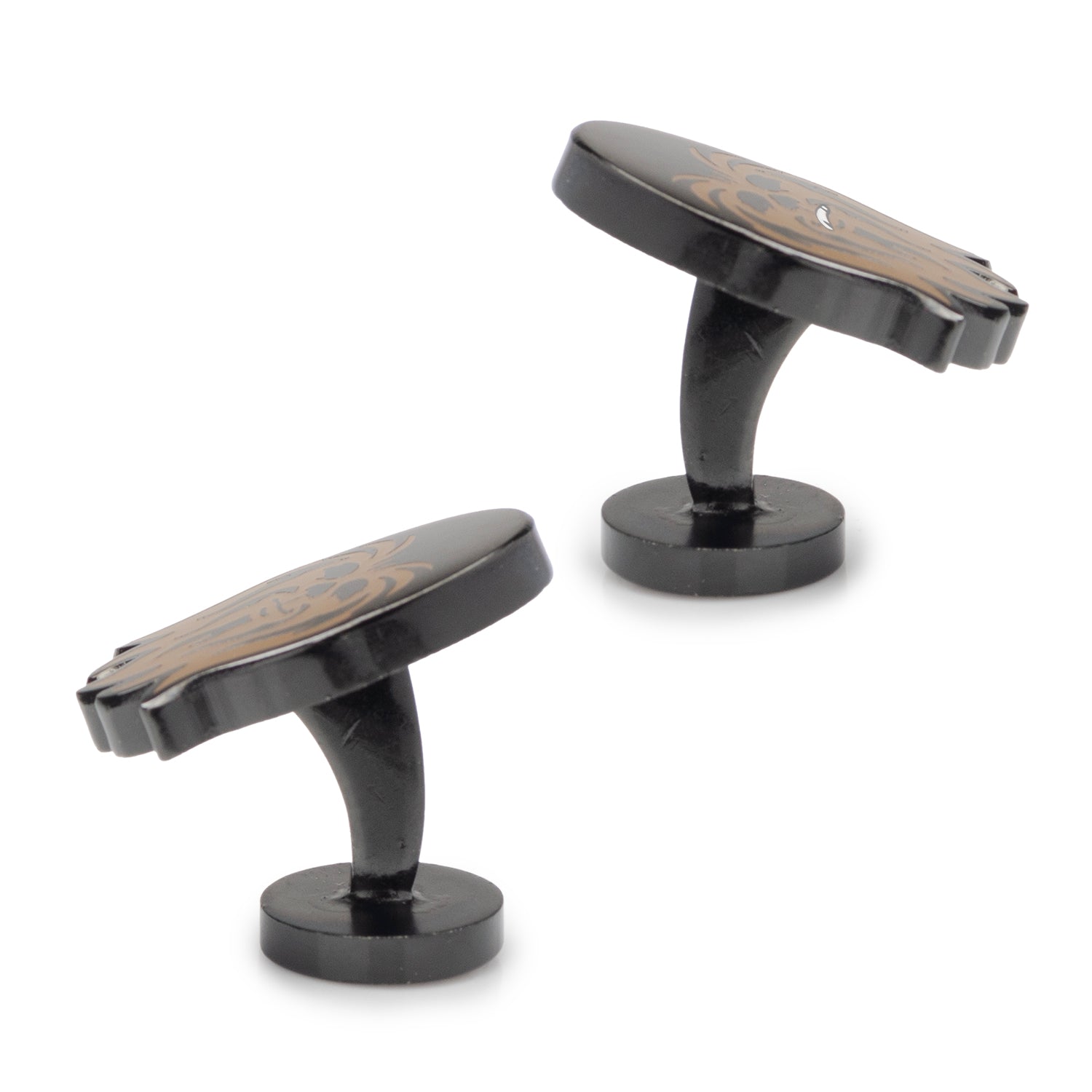 Star Wars Chewbacca Gunmetal Cufflinks by Cufflinks.com