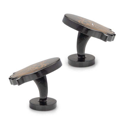 Star Wars Chewbacca Gunmetal Cufflinks by Cufflinks.com