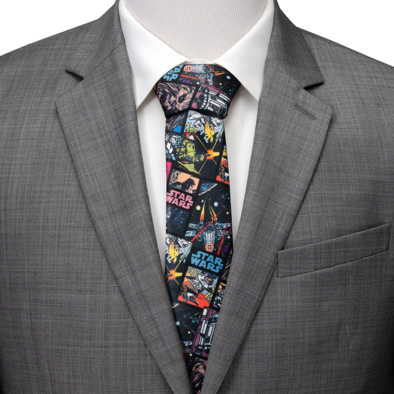 Star Wars Comic Book Tie by Cufflinks.com