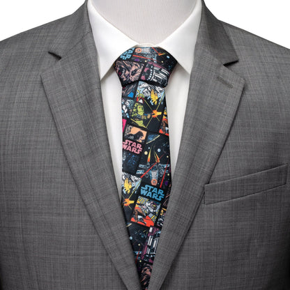 Star Wars Comic Book Tie by Cufflinks.com