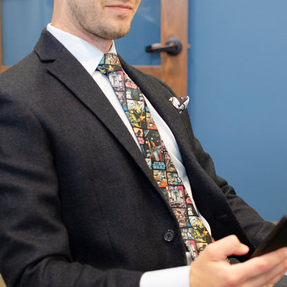 Star Wars Comic Book Tie by Cufflinks.com