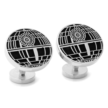 Star Wars Death Star Recessed Matte Cufflinks by Cufflinks.com