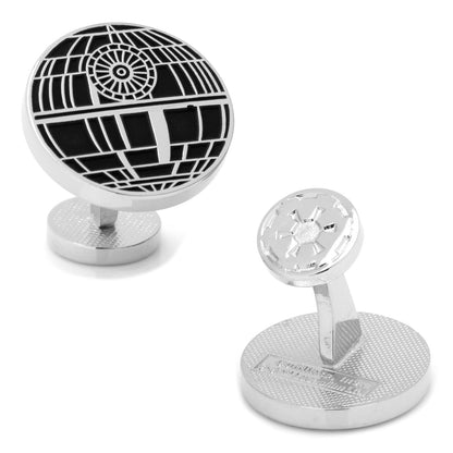 Star Wars Death Star Recessed Matte Cufflinks by Cufflinks.com