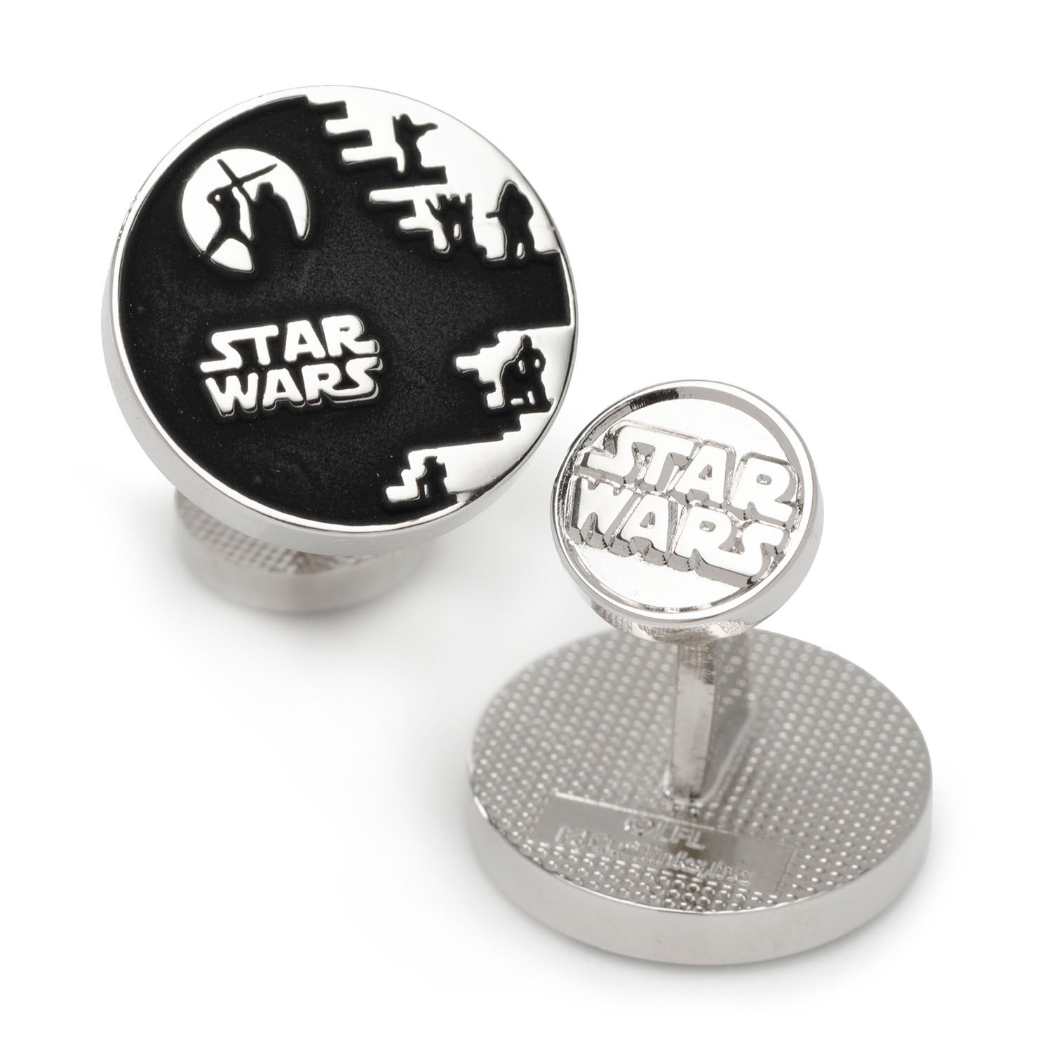 Star Wars Death Star Graphic Cufflinks by Cufflinks.com