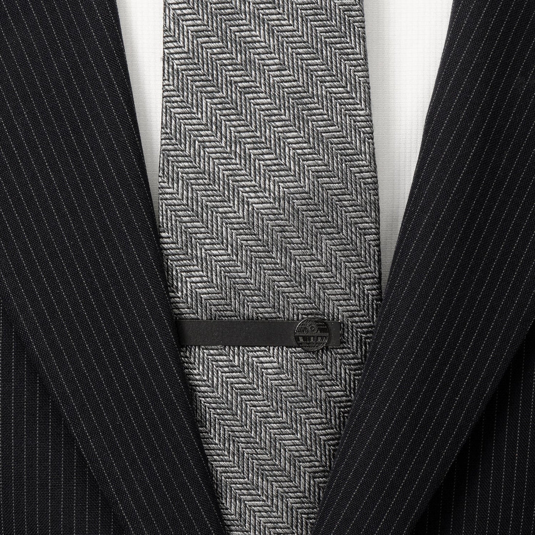 Star Wars Death Star Satin Black Tie Bar by Cufflinks.com