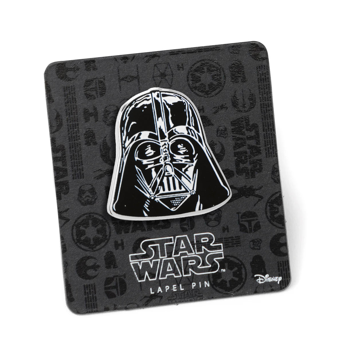 Star Wars Darth Vader Black, White, and Gray Dress Socks and Lapel Pin Gift Set by Cufflinks.com