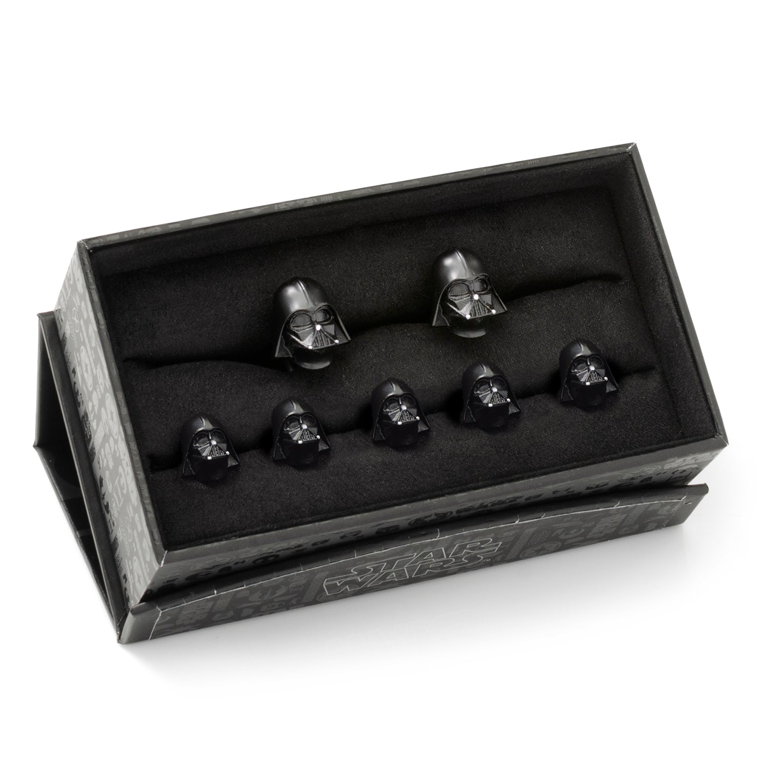 Star Wars Darth Vader 3D Cufflinks and 5-Stud Set by Cufflinks.com