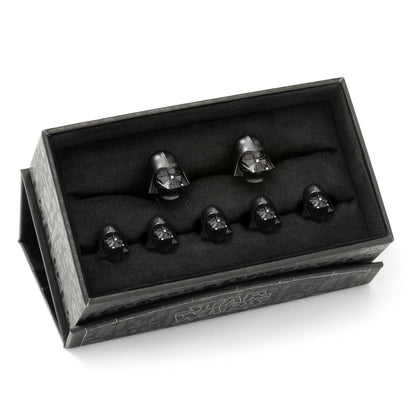 Star Wars Darth Vader 3D Cufflinks and 5-Stud Set by Cufflinks.com