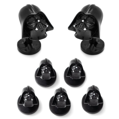Star Wars Darth Vader 3D Cufflinks and 5-Stud Set by Cufflinks.com