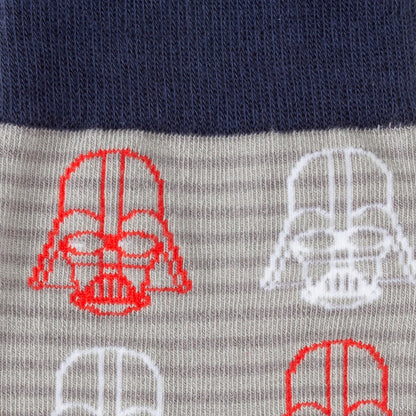Star Wars Darth Vader Gray and Red Dress Socks and Lapel Pin Gift Set by Cufflinks.com
