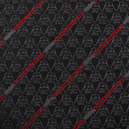 Star Wars Darth Vader LIGHTSABER Black and Red Striped Tie by Cufflinks.com