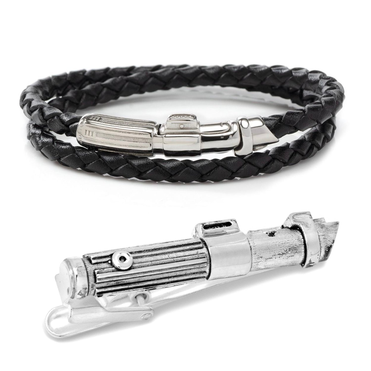 Star Wars Darth Vader Light Saber Bracelet and Tie Clip Gift Set