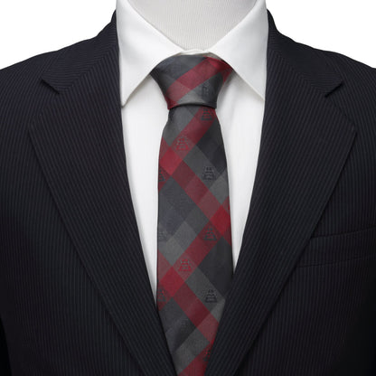 Star Wars Darth Vader Black and Red Plaid Tie by Cufflinks.com