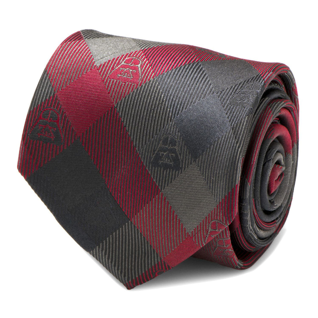 Star Wars Darth Vader Black and Red Plaid Tie by Cufflinks.com