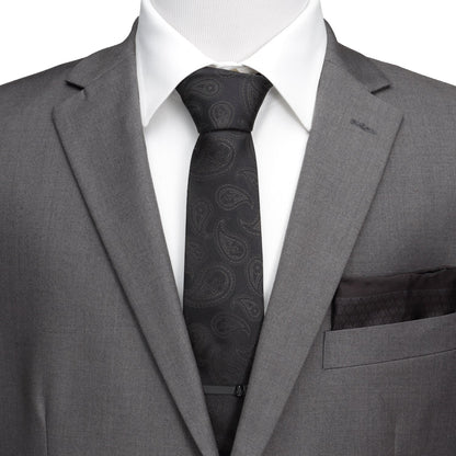 Star Wars Darth Vader Black Paisley Silk Tie by Cufflinks.com